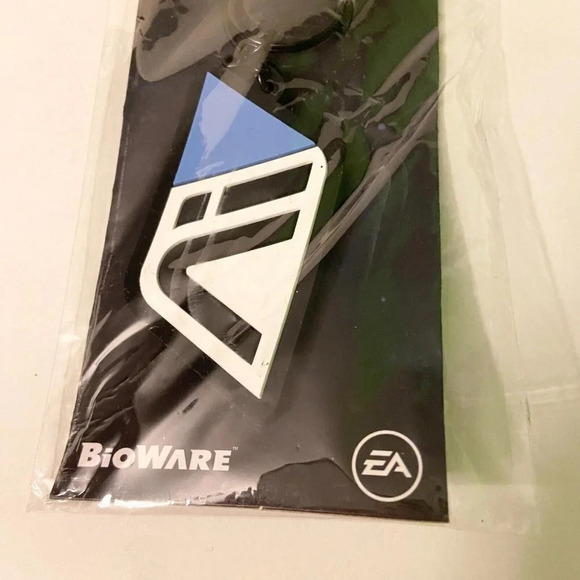 2017 Mass Effect Andromeda Rubber  Key Chain Nerd Block Collectible - Picture 2 of 11